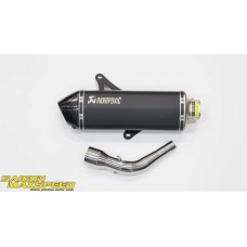  Pô AKRAPOVIC Black Steel Slip on Vespa GTS 300 2015 (chính hãng)